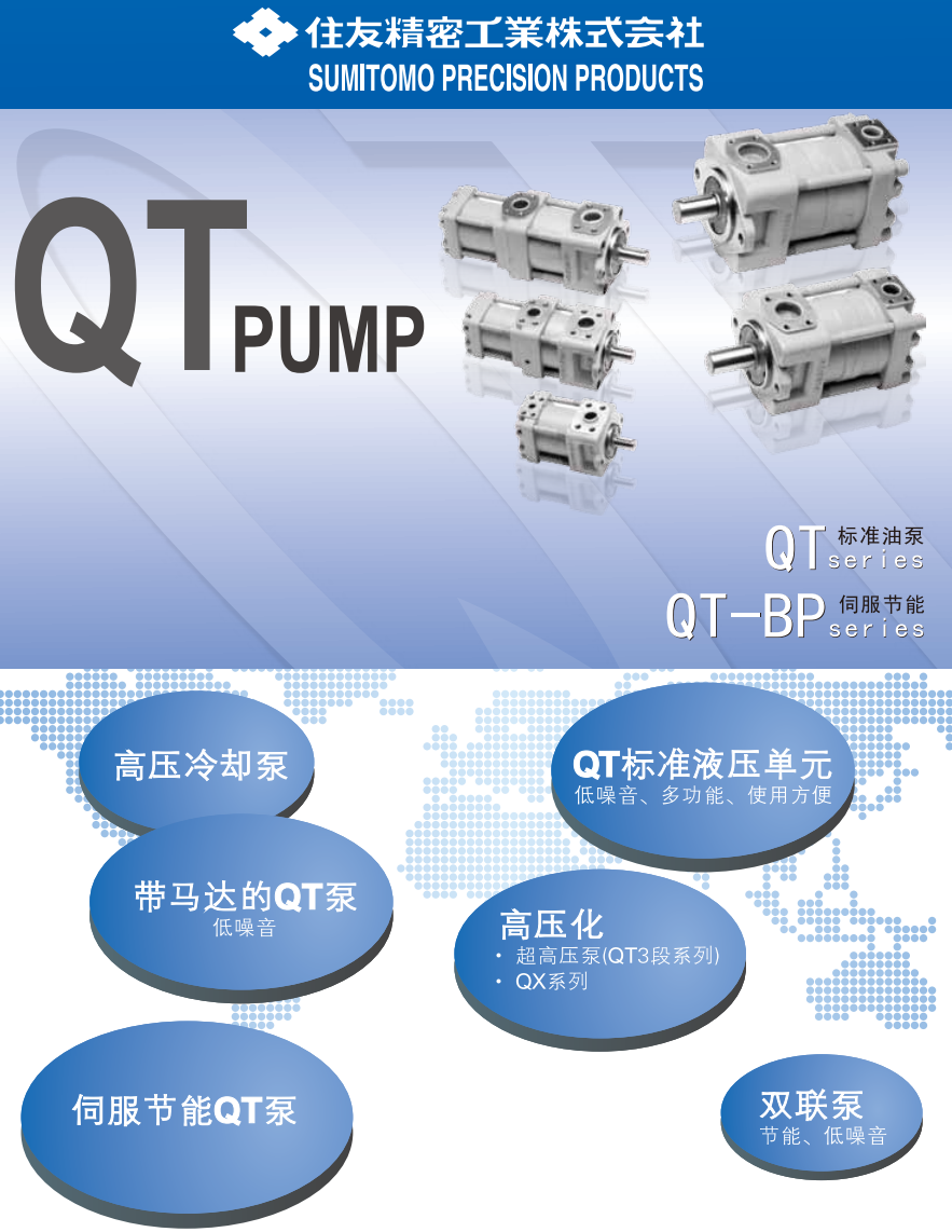 日本住友QT系列齒輪泵樣本
